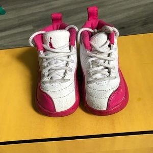 Pink Jordan 12